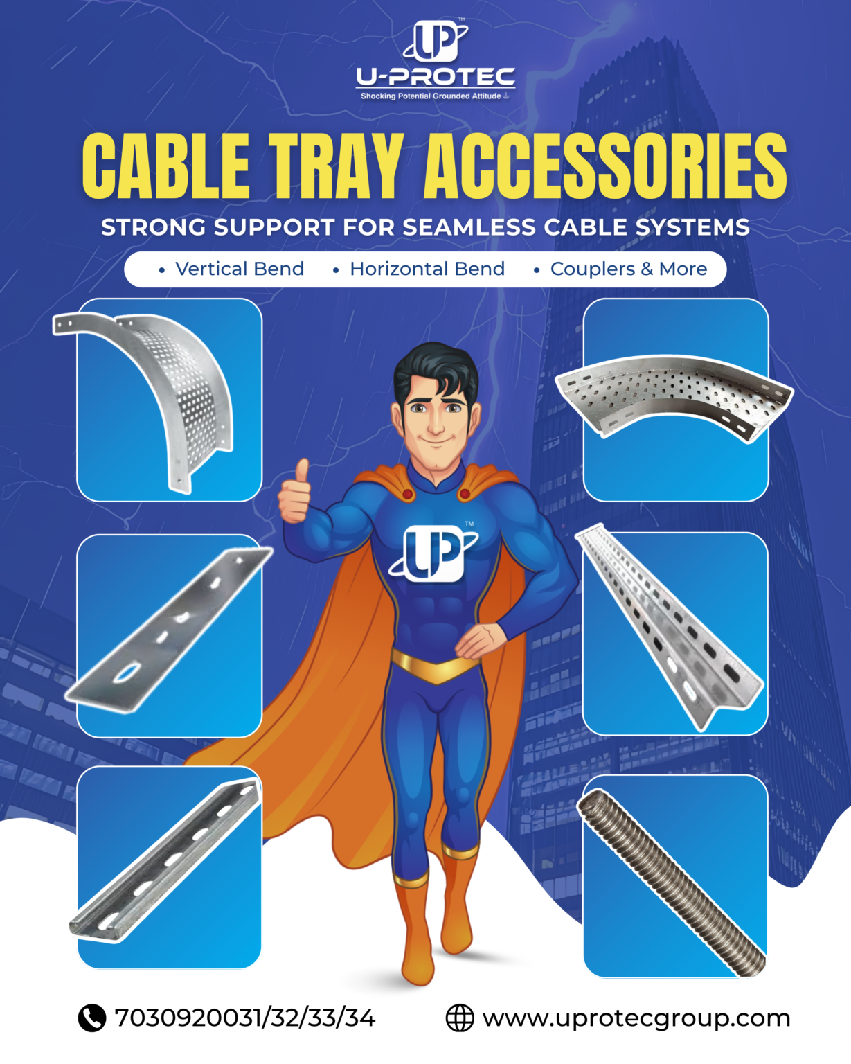 Top Cable Tray Accessories in Pune for Efficient Electrical Cable Management