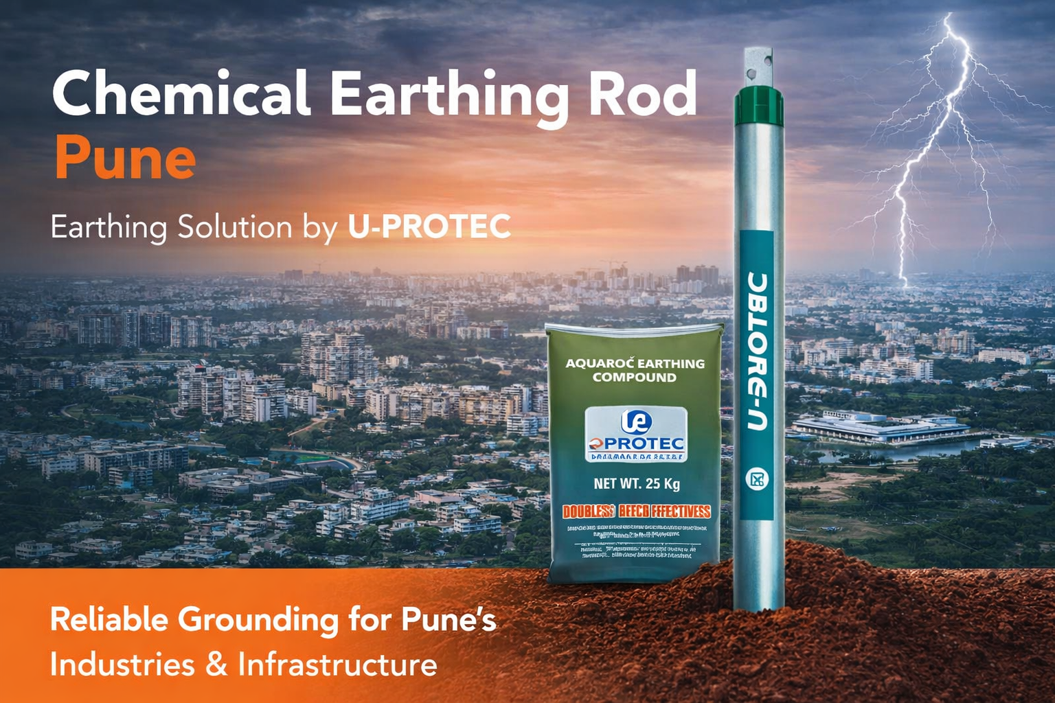 Chemical Earthing Rod