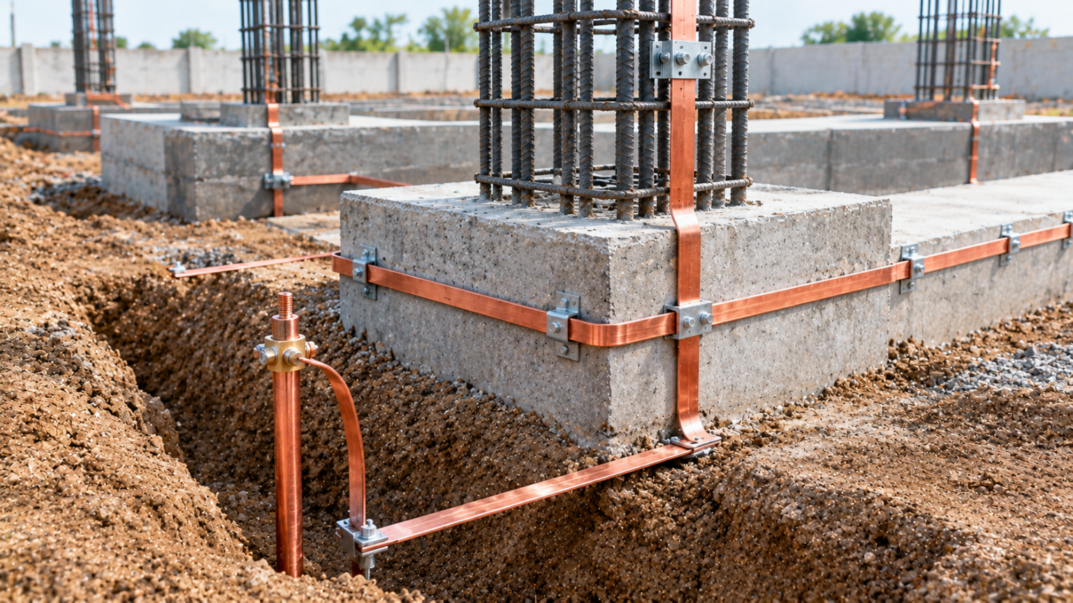 Why Should You Choose a Foundation Earthing System Supplier in India Before the Concrete Is Poured ?