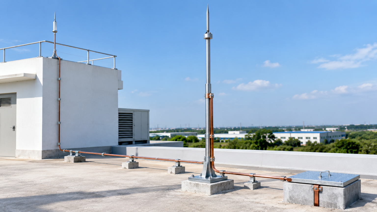What Should a Lightning Protection System Manufacturer in India Include in a Complete System ?